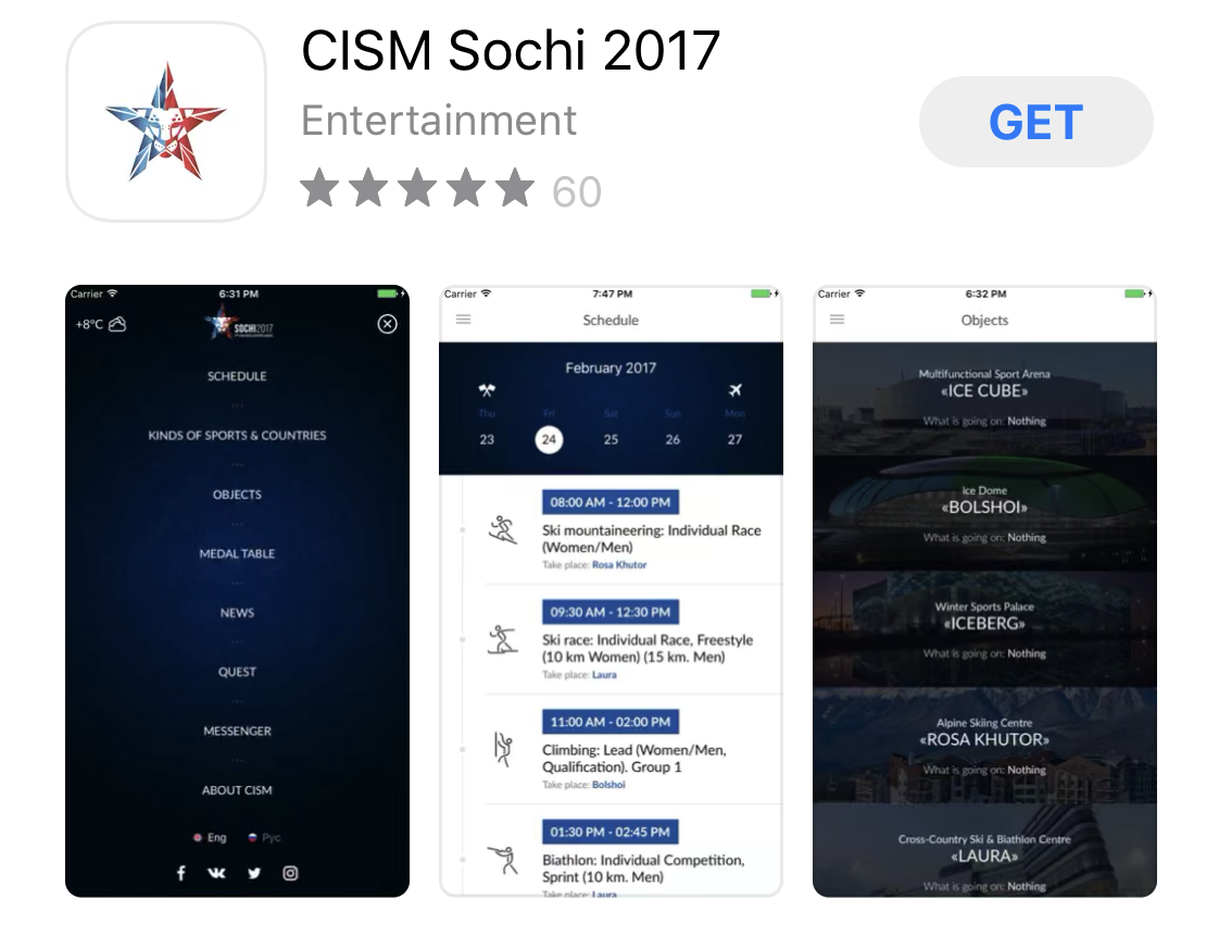 CISM Sochi 2017